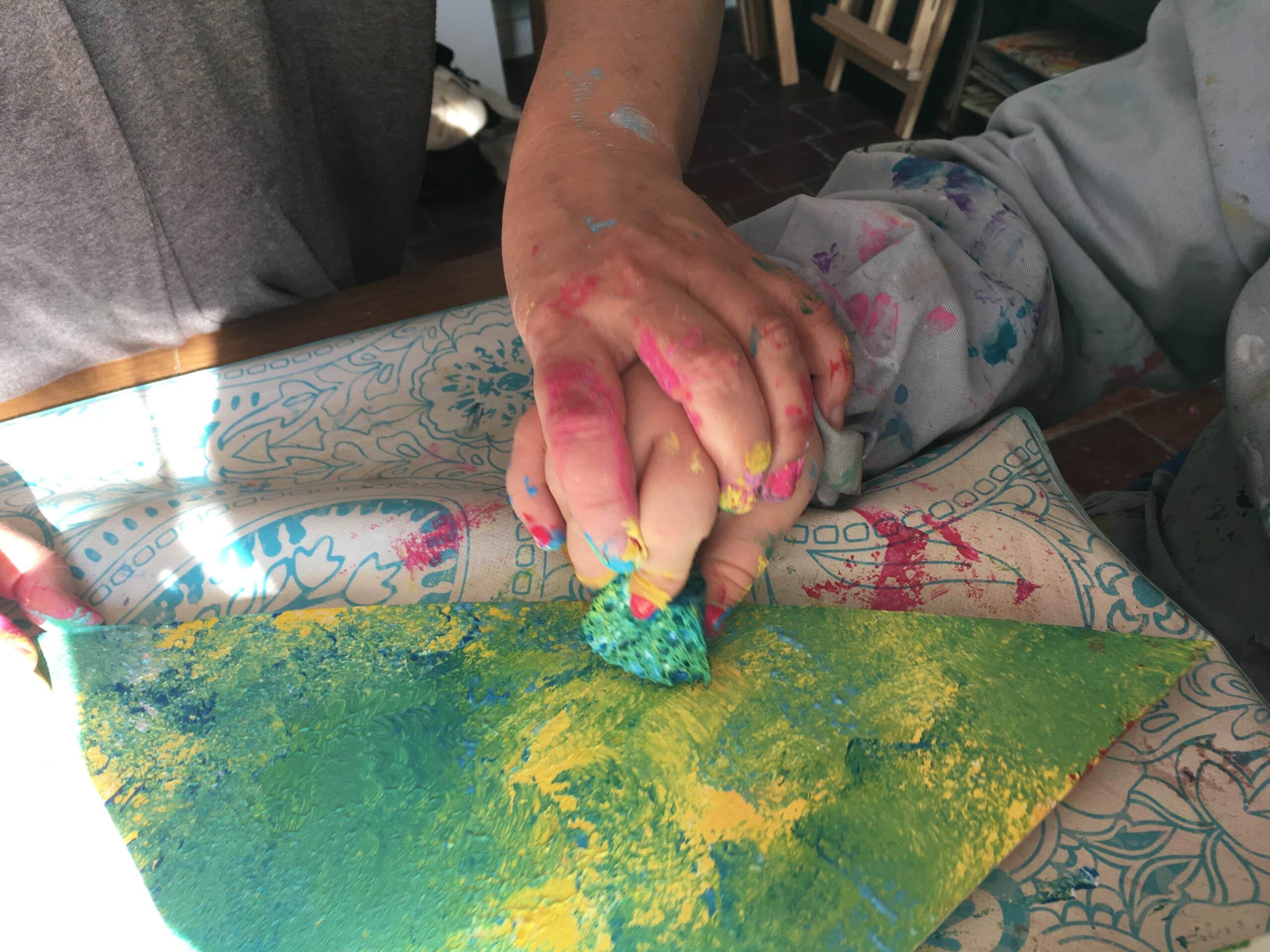 art therapie ime loches peinture